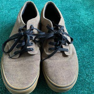 Vans Brown Canvas Mens 10.5